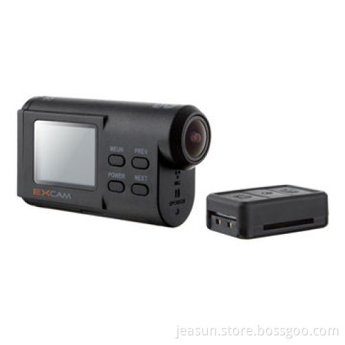 1,080P Waterproof Wearable Wide Angle Action Camera with 1.5-inch LCD, RF Bi-directional Remote